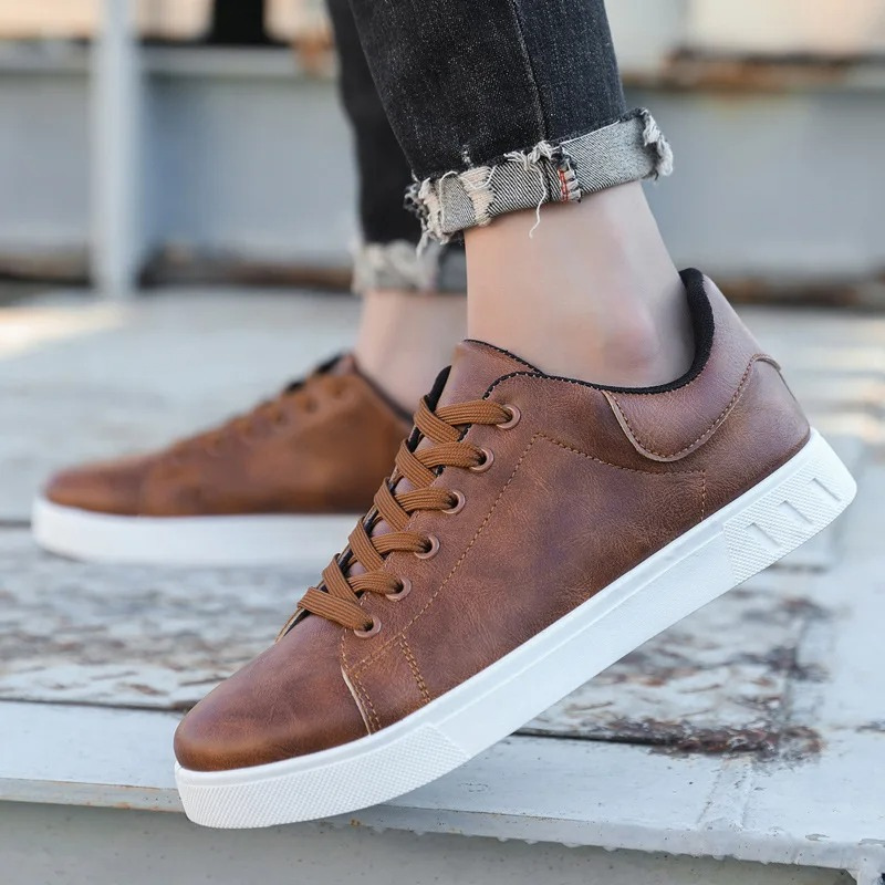 Vireo Leather Low-Tops