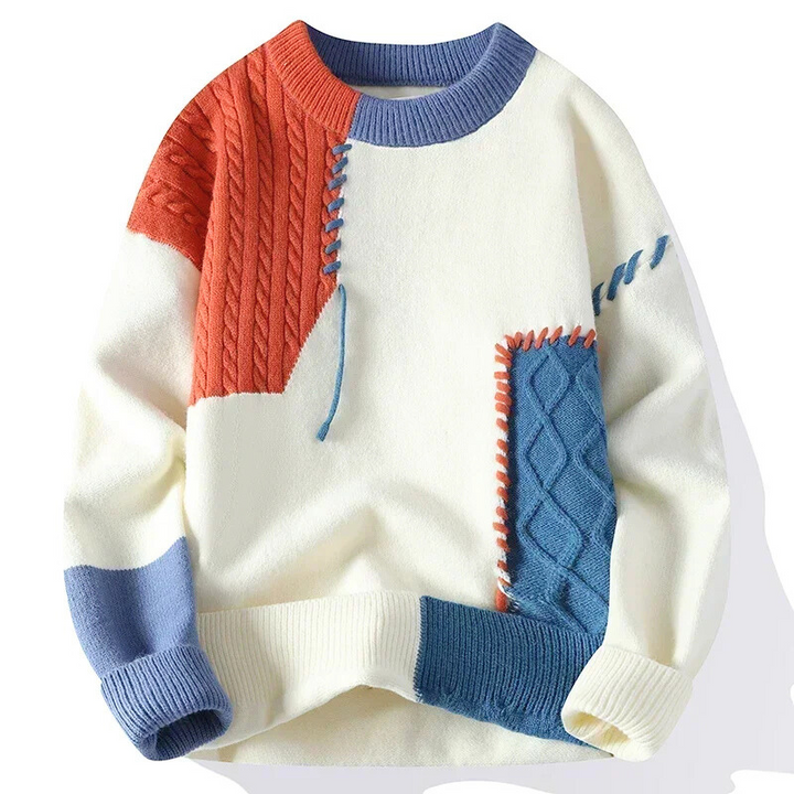 Patchwork Sweater