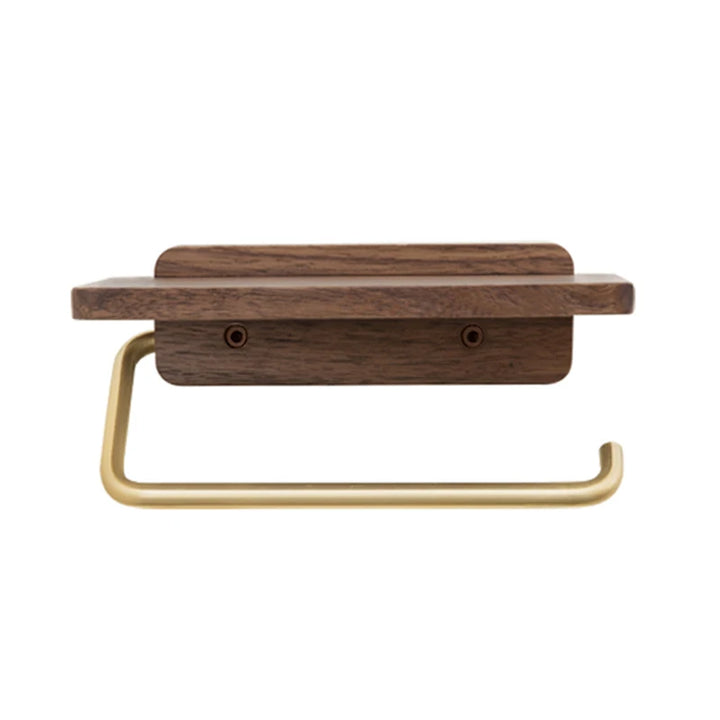 Wooden Toilet Paper Holder