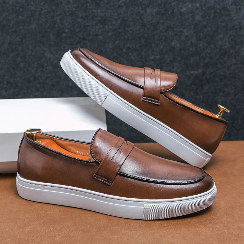 Reid Leather Loafers