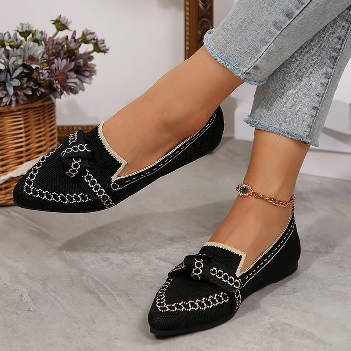 Selene Stitched Loafers