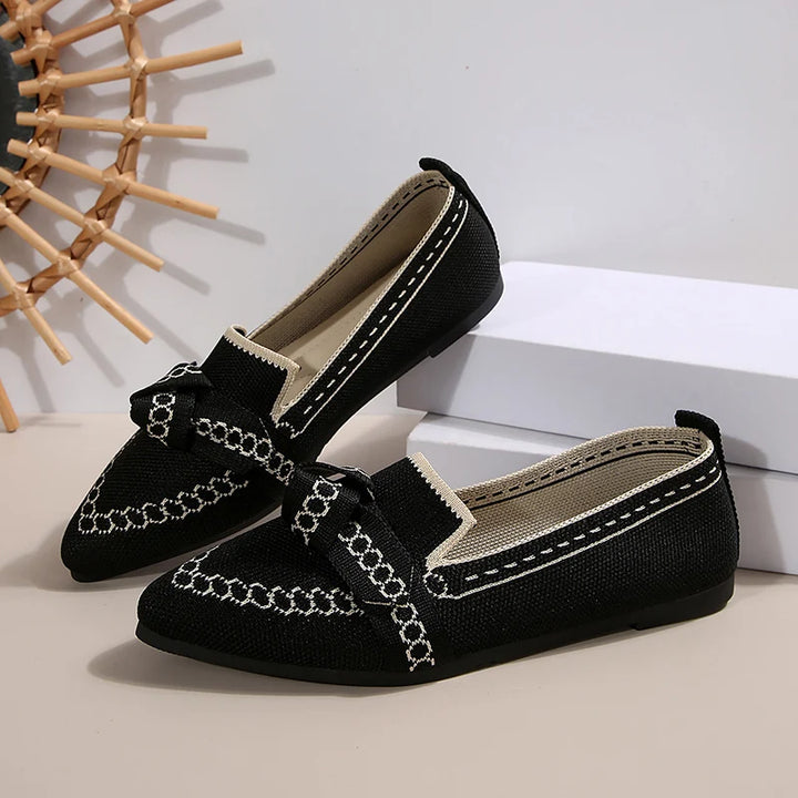 Selene Stitched Loafers