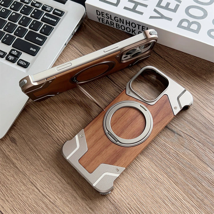 Axton Walnut iPhone case