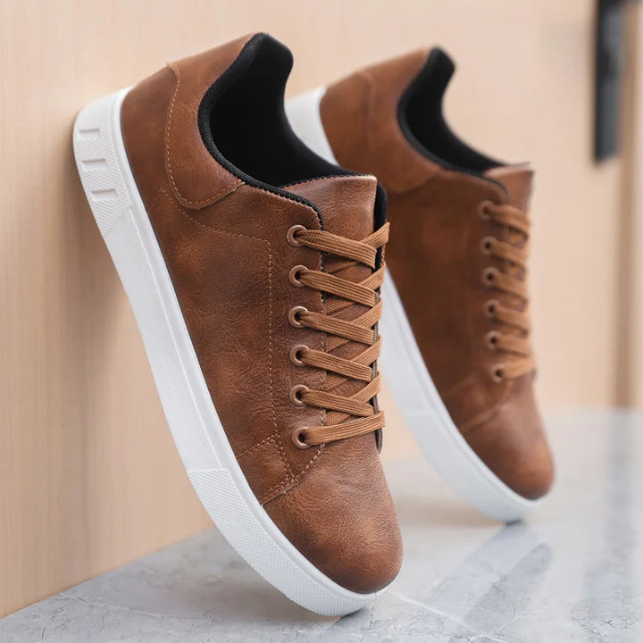 Vireo Leather Low-Tops