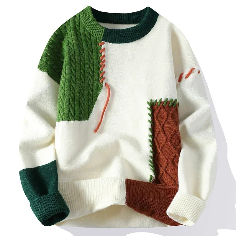 Patchwork Sweater