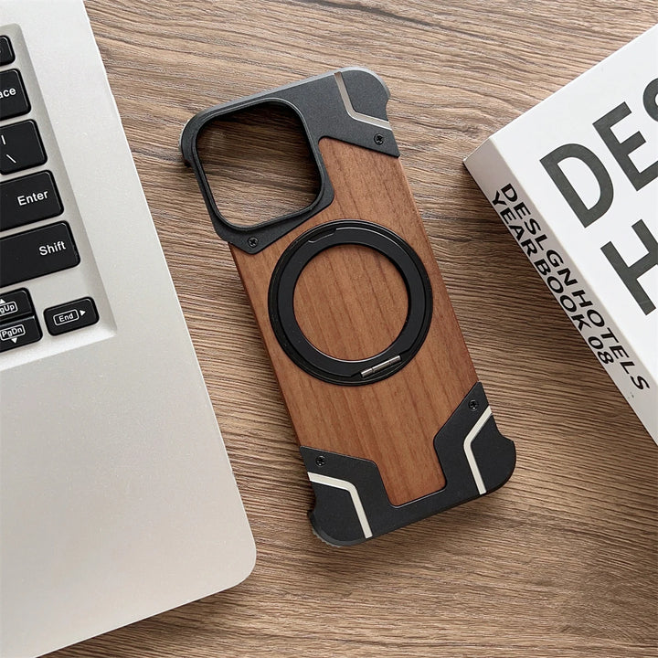 Axton Walnut iPhone case